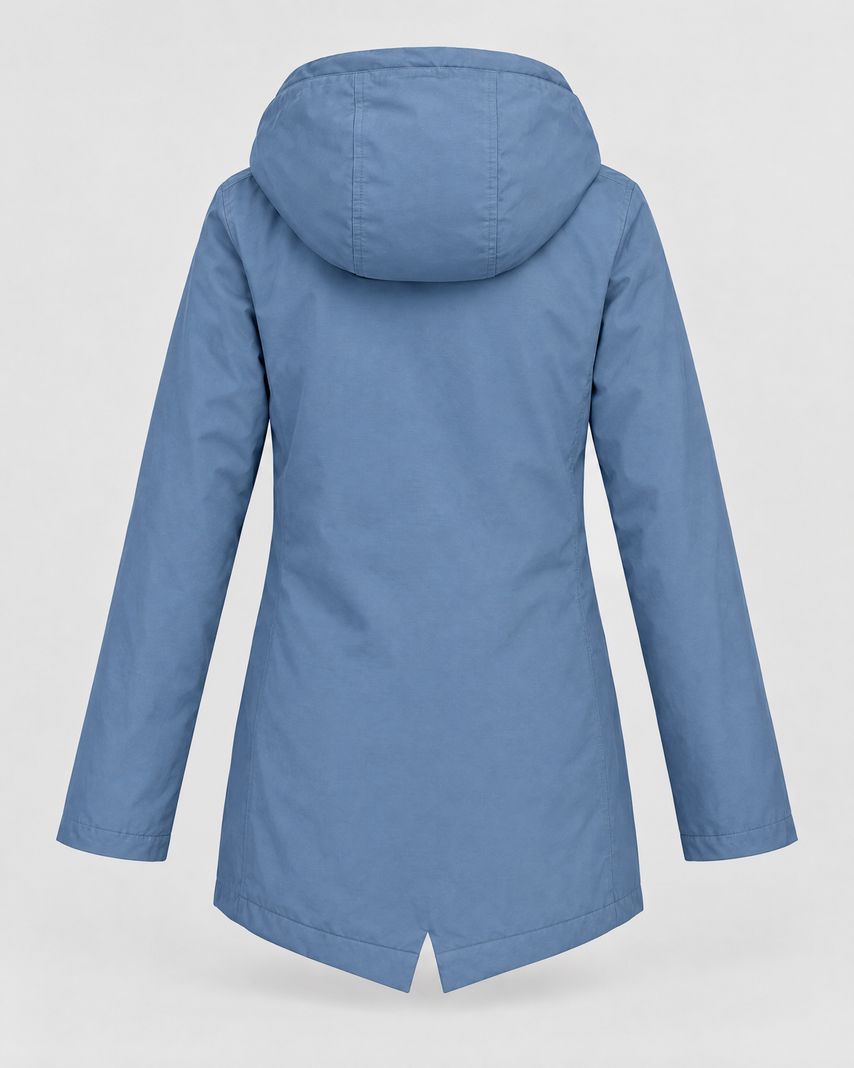 Women's Fleece-Lined Hooded Jacket — sky blue — product back [WB gallery 130/7]