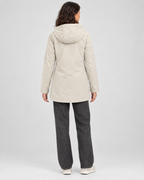 Women's Fleece-Lined Hooded Jacket — Apricot — full back [WB gallery 131/3]