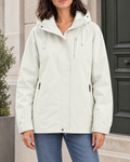 Women's Hooded Outdoor Jacket — Apricot single jacket — hero [WB gallery 133/1]