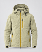 Men's Hooded Outdoor Jacket — Gravel apricot — product front [WB gallery 142/6]