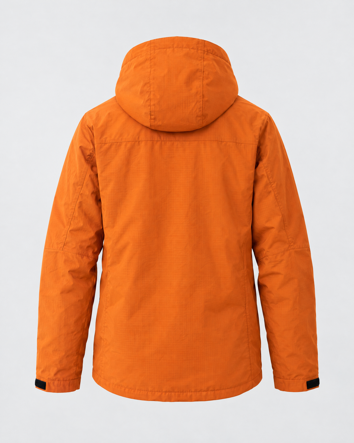 Men's Hooded Outdoor Jacket — Sunset orange — product back [WB gallery 143/7]