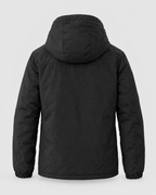 Men's Hooded Outdoor Jacket — Amber black — product back [WB gallery 145/7]