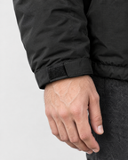 Men's Hooded Outdoor Jacket — Amber black — cuff detail [WB gallery 145/5]