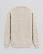 Men's Wool-Blend Button-Front Cardigan — Apricot — product back [WB gallery 170/7]