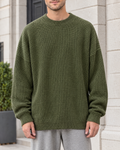 Men's Everyday Crewneck Sweater — Green — hero [WB gallery 196/1]