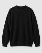 Men's Everyday Crewneck Sweater — Black — product front [WB gallery 195/6]