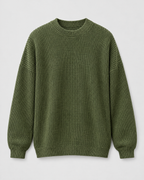 Men's Everyday Crewneck Sweater — Green — product front [WB gallery 196/6]