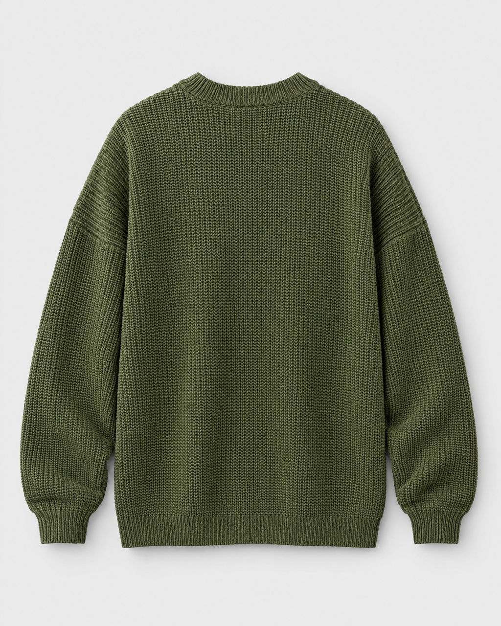 Men's Everyday Crewneck Sweater — Green — product back [WB gallery 196/7]
