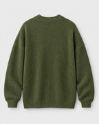Men's Everyday Crewneck Sweater — Green — product back [WB gallery 196/7]