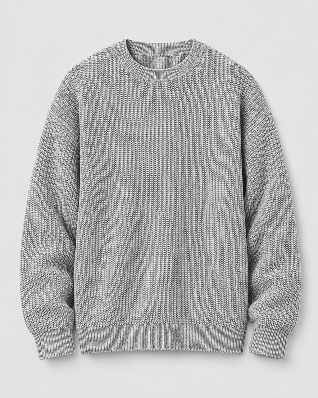 Men's Everyday Crewneck Sweater — Gray — product front [WB gallery 197/6]