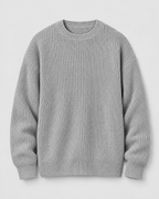 Men's Everyday Crewneck Sweater — Gray — product front [WB gallery 197/6]