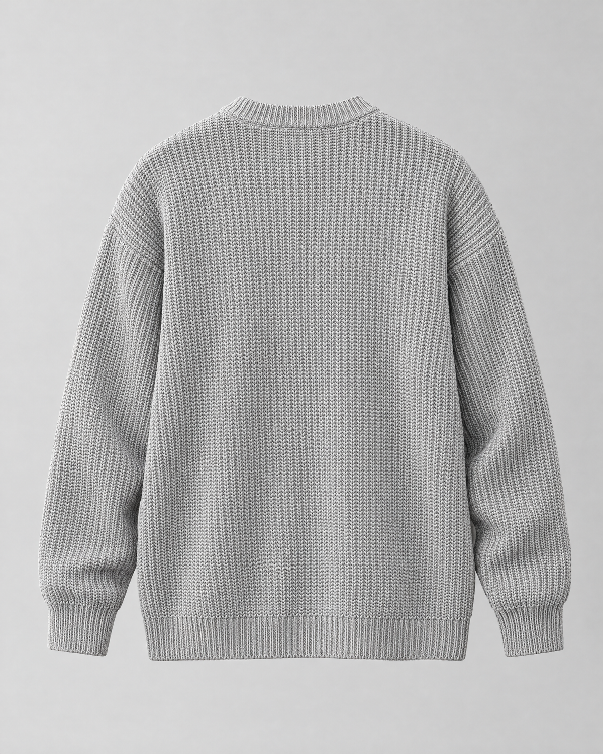 Men's Everyday Crewneck Sweater — Gray — product back [WB gallery 197/7]