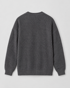 Men's Everyday Crewneck Sweater — Dark gray — product back [WB gallery 198/7]
