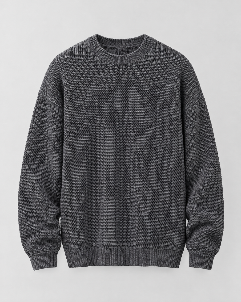 Men's Everyday Crewneck Sweater — Dark gray — product front [WB gallery 198/6]