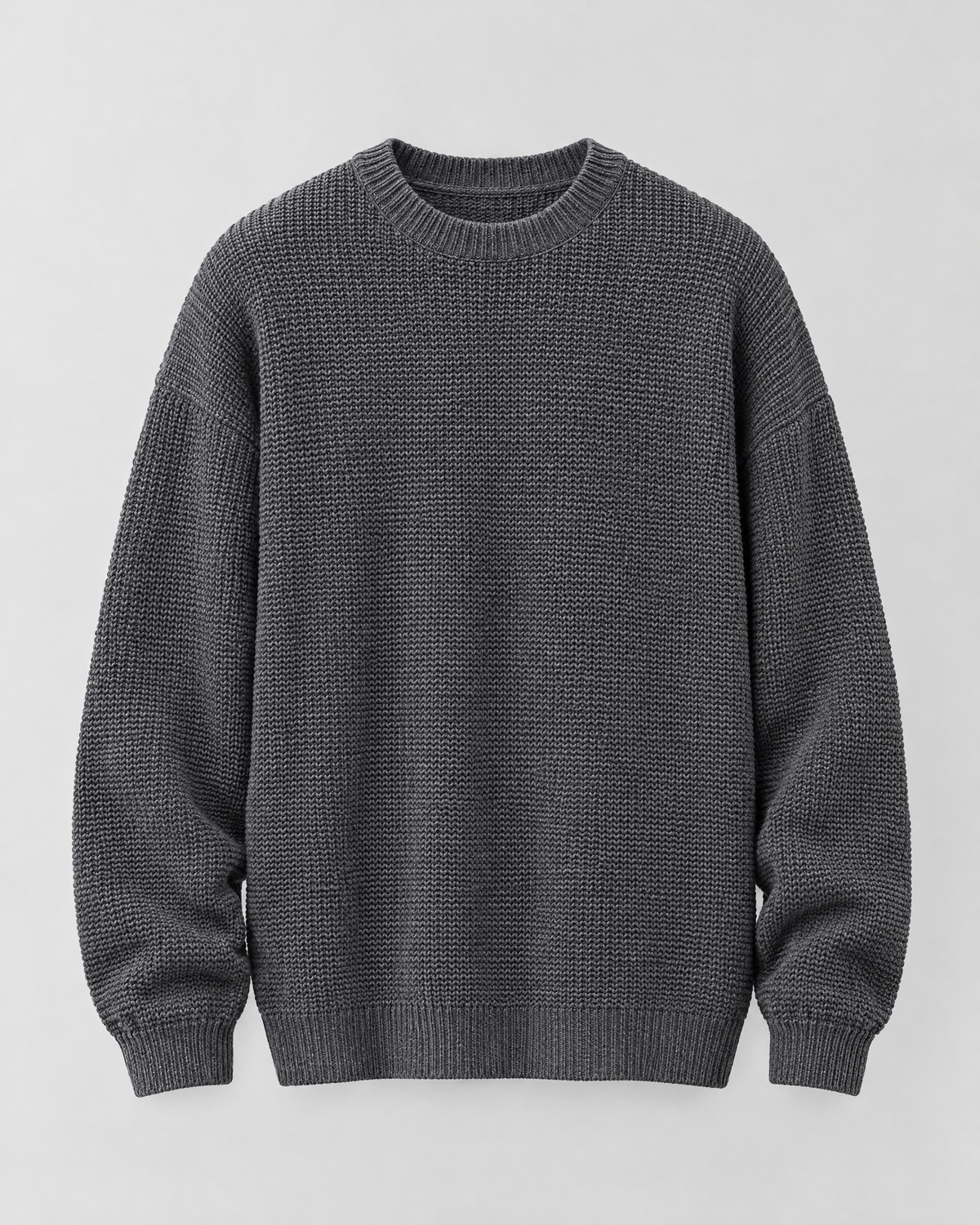 Men's Everyday Crewneck Sweater — Dark gray — product front [WB gallery 198/6]