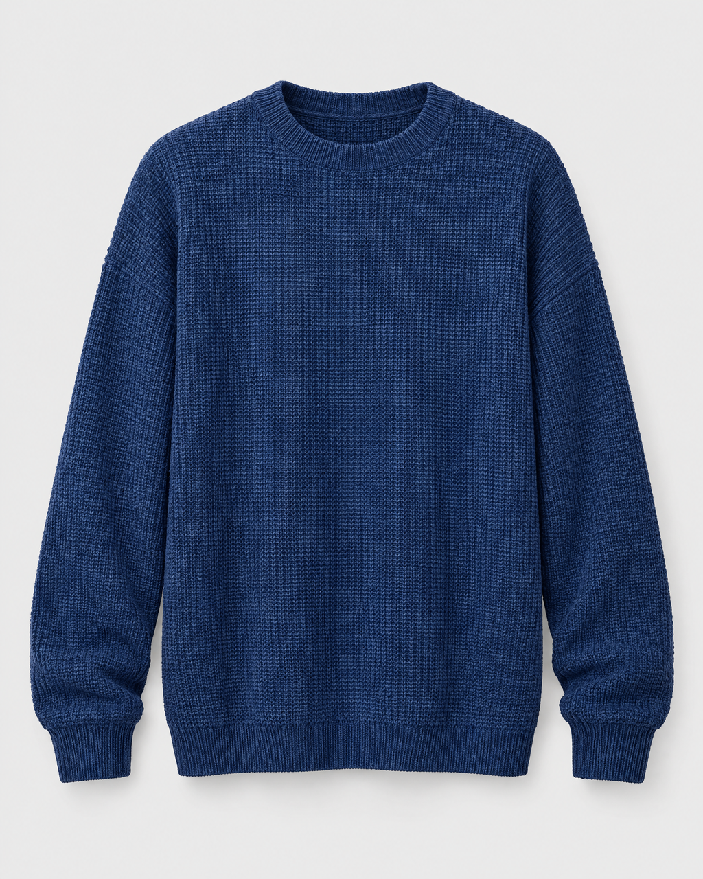 Men's Everyday Crewneck Sweater — Dark blue — product front [WB gallery 200/6]