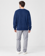 Men's Everyday Crewneck Sweater — Dark blue — full back [WB gallery 200/3]