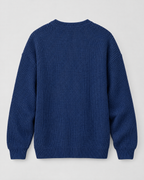 Men's Everyday Crewneck Sweater — Dark blue — product back [WB gallery 200/7]