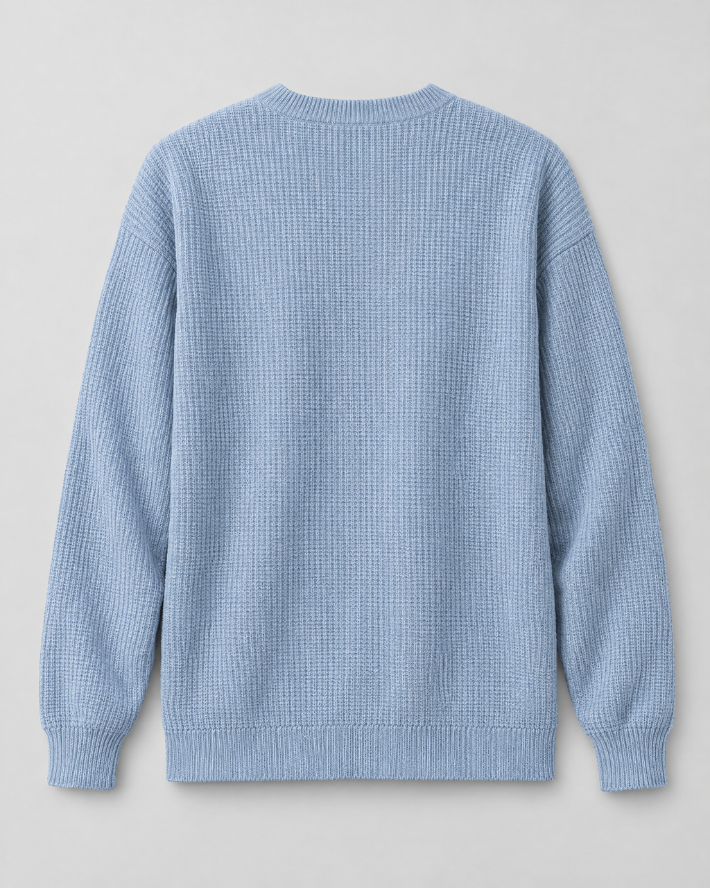 Men's Everyday Crewneck Sweater — Light blue — product back [WB gallery 201/7]