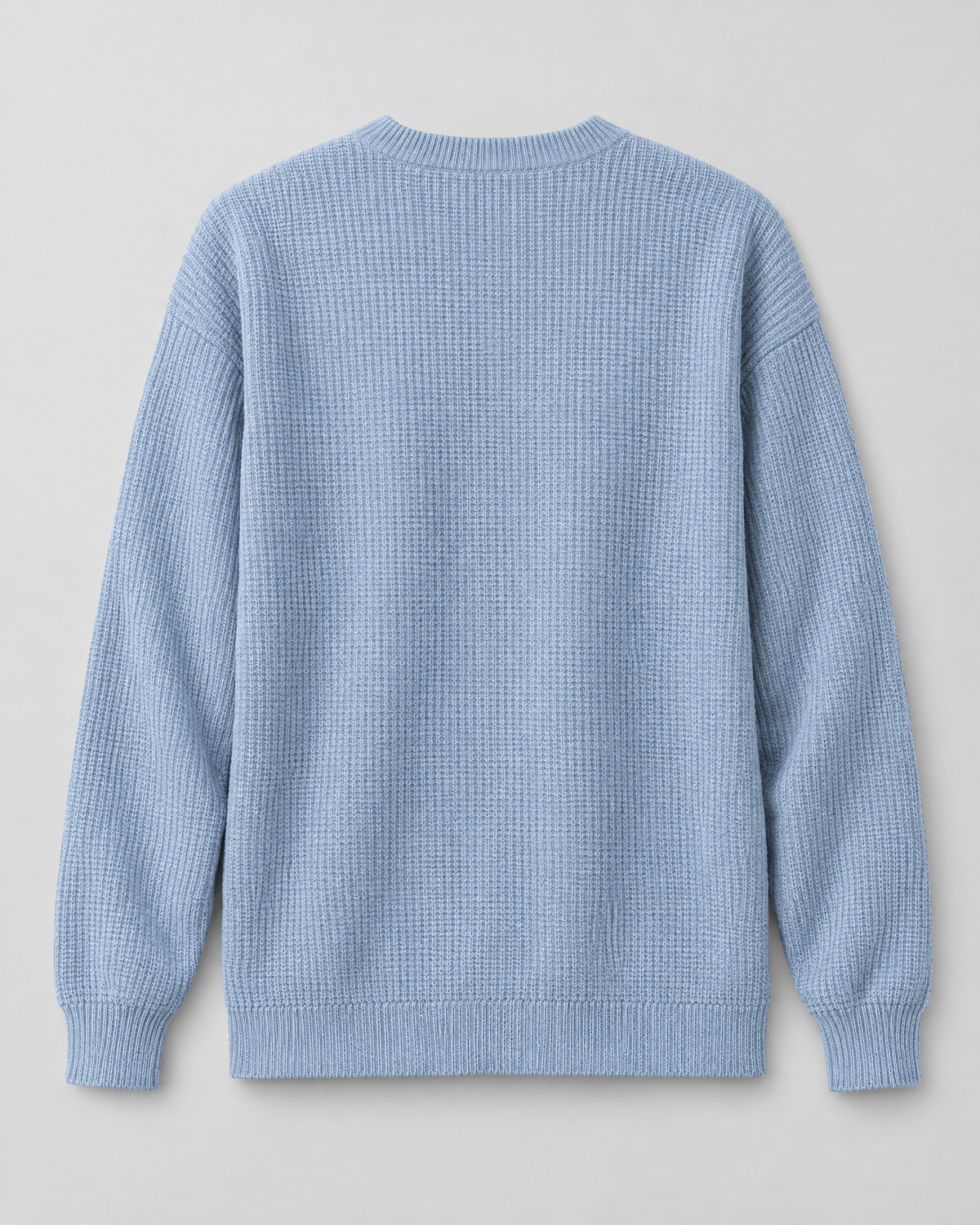Men's Everyday Crewneck Sweater — Light blue — product back [WB gallery 201/7]