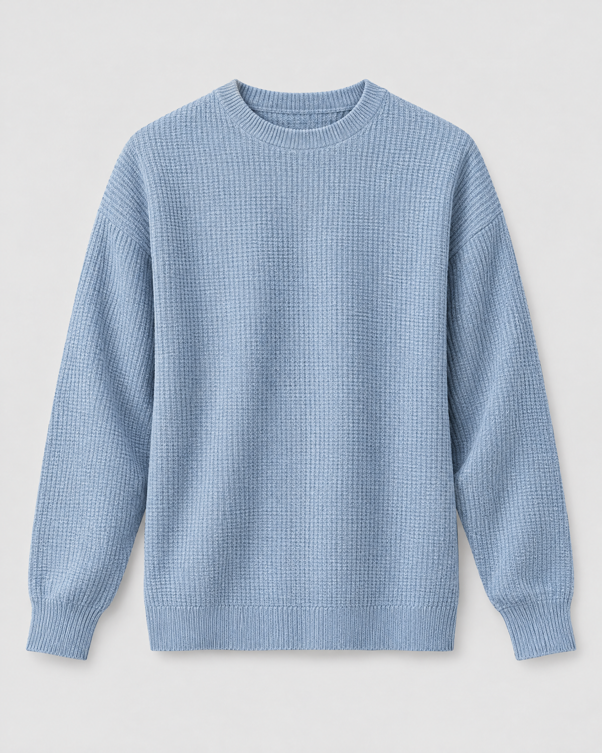 Men's Everyday Crewneck Sweater — Light blue — product front [WB gallery 201/6]