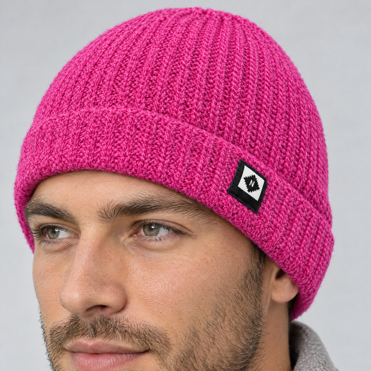 fleecebeanie pink n patch feature2