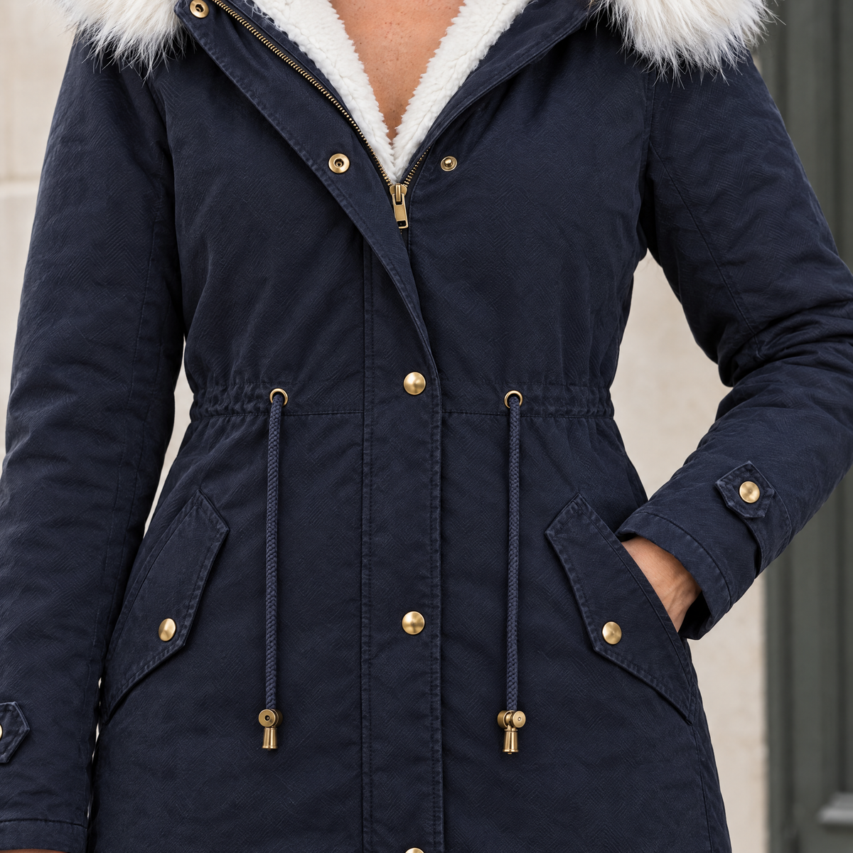 fleececoat navy feature3