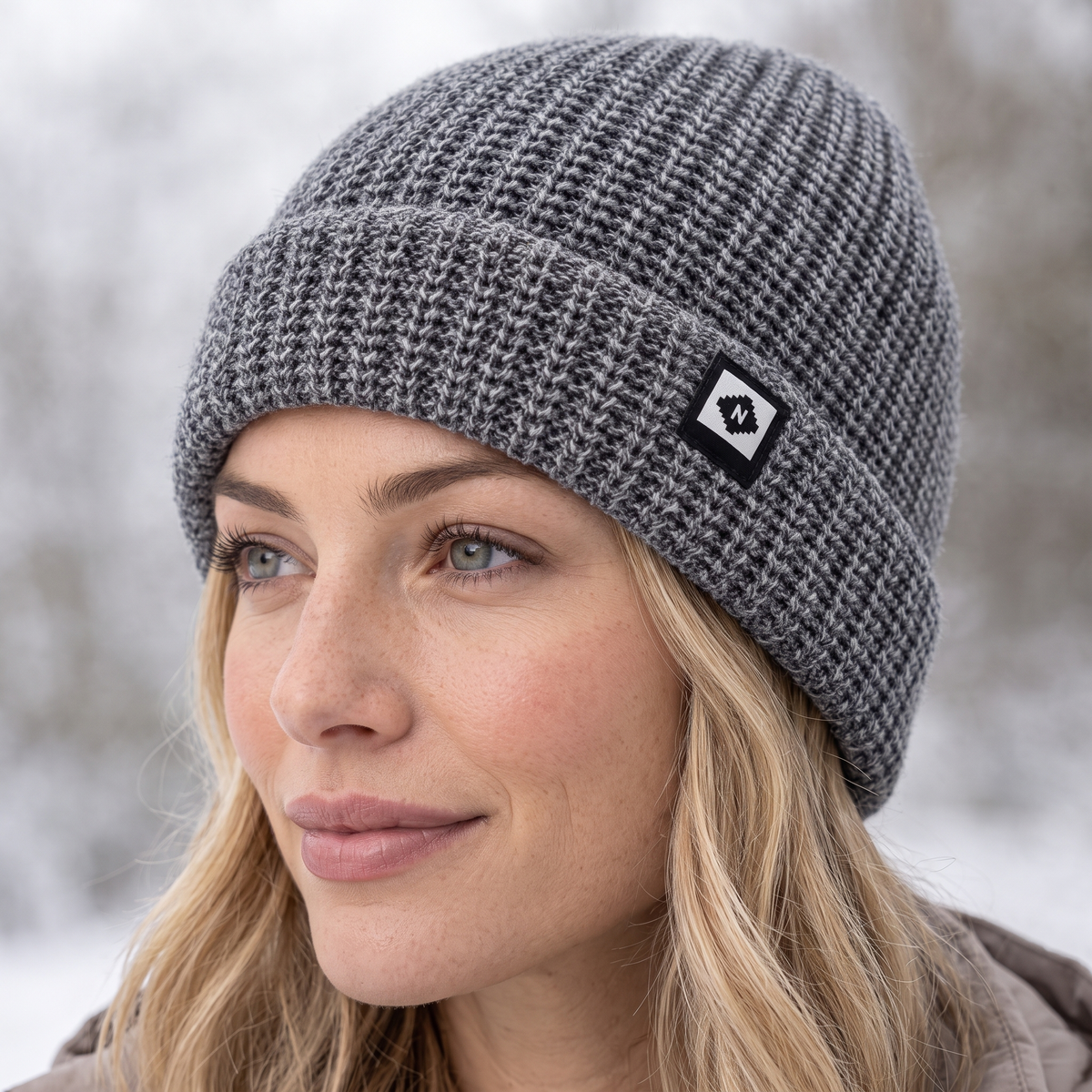 Women's knit beanie feature photograph [wb-gender-final-124]