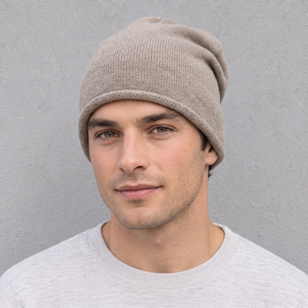 Everyday Knit Beanie man feature 166