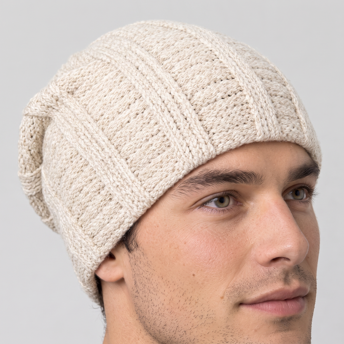 Soft Stretch Knit Beanie man feature 196