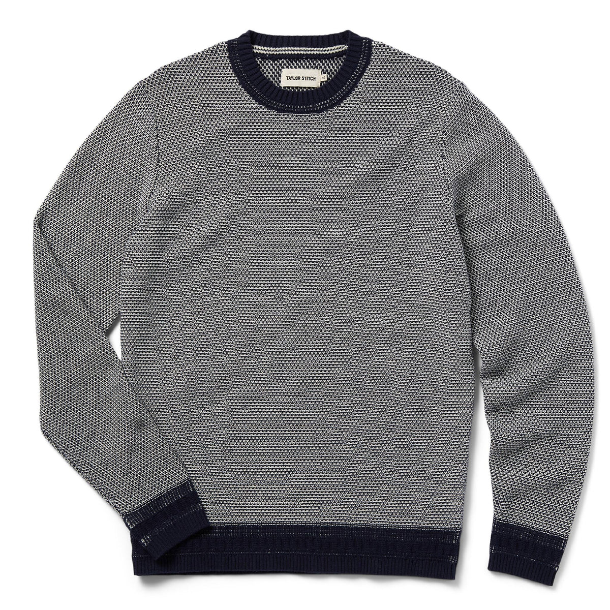 Men's The Brume Sweater in Navy Birdseye