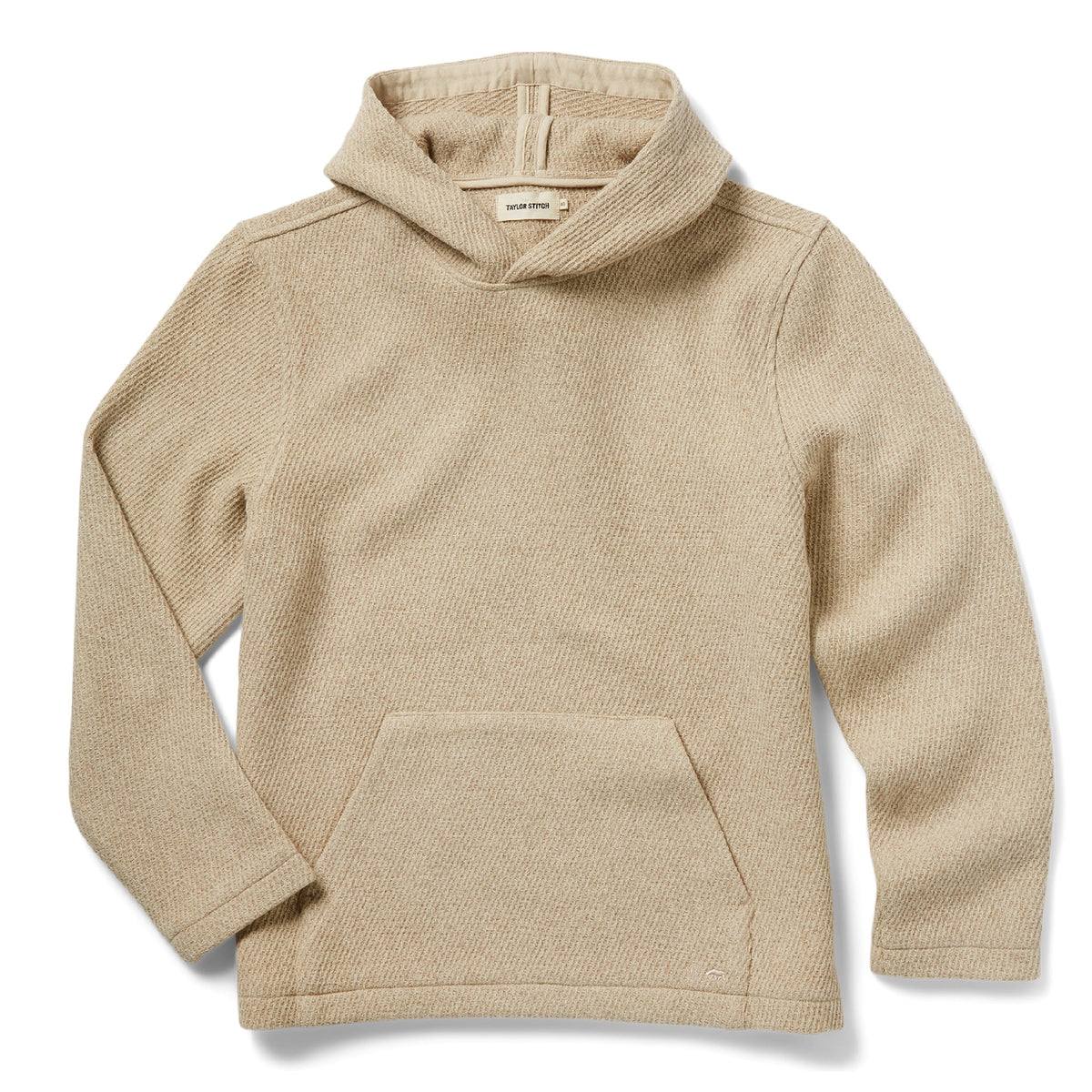 Men's The Nomad Hoodie in Flax Twill — Sweater