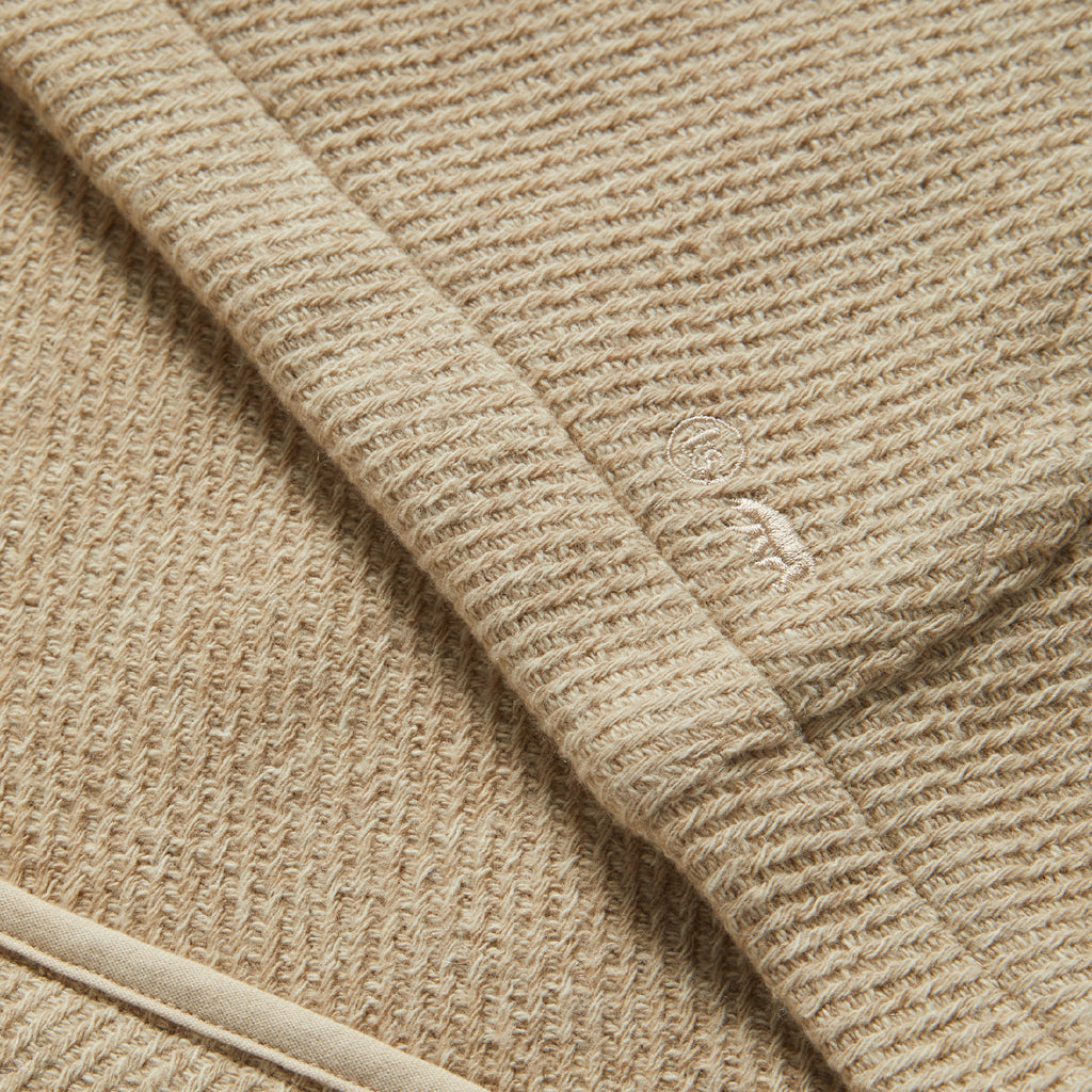 Men's The Nomad Hoodie in Flax Twill — Sweater
