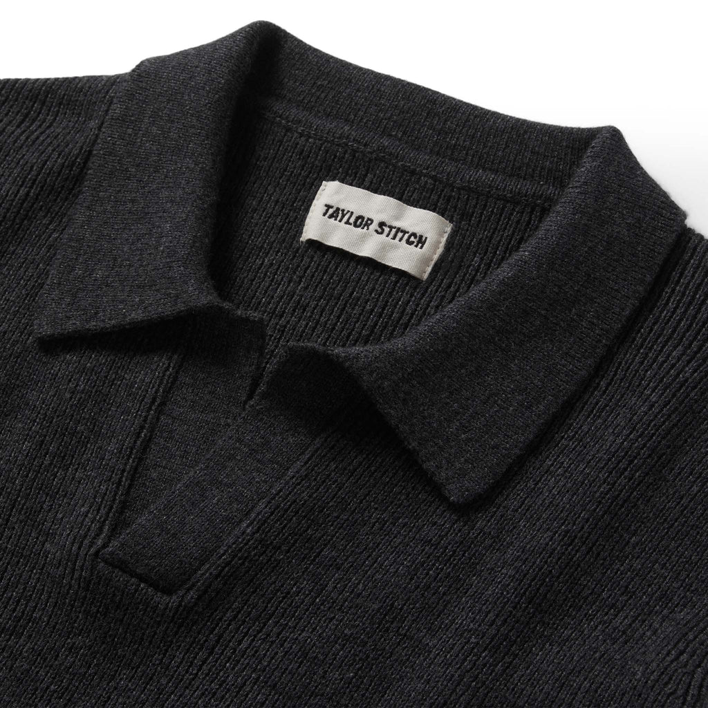Men's The Charleston Sweater in Heather Charcoal