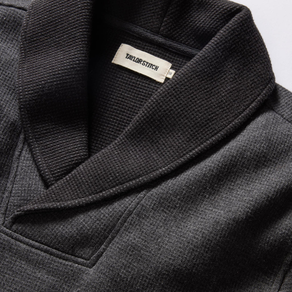 Men's The Horizon Shawl Pullover in Coal Heather — Sweater
