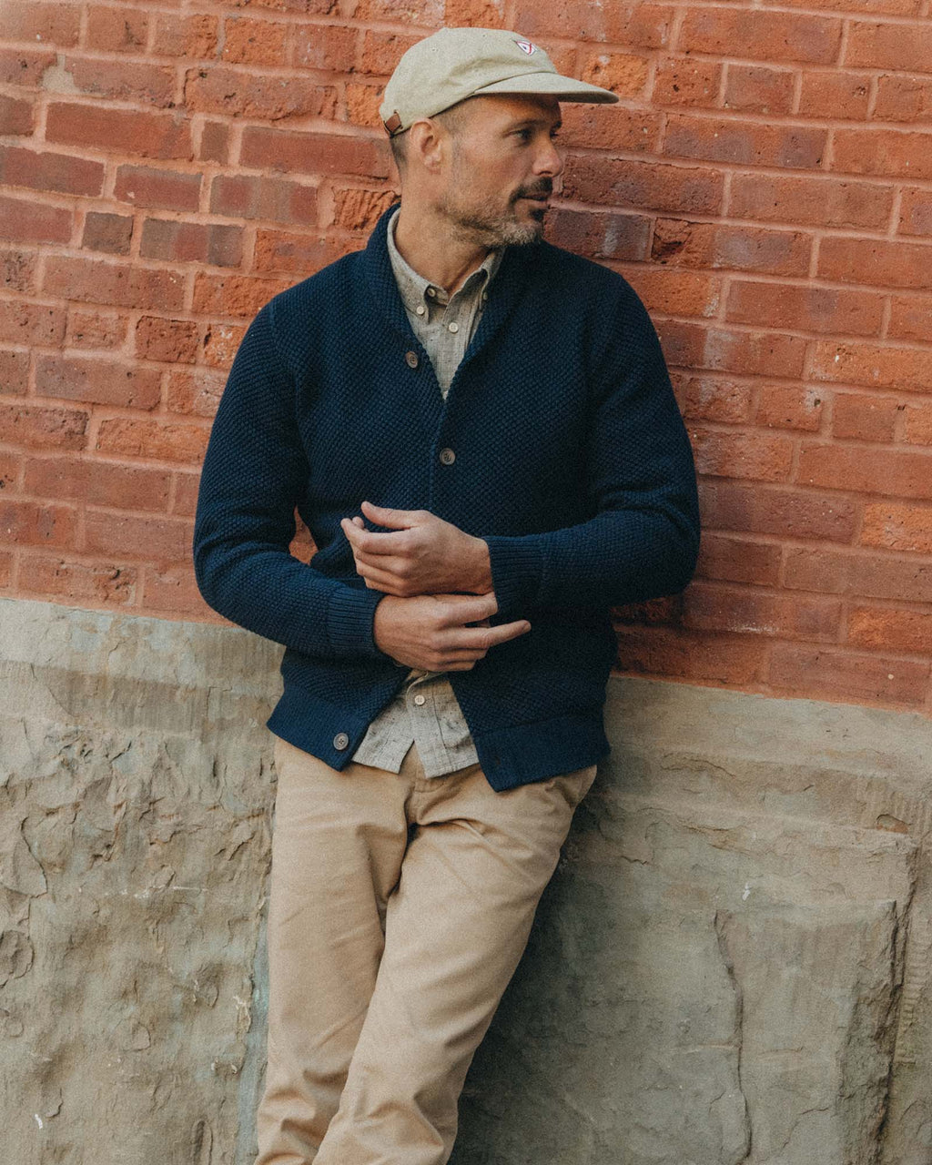 Men's The Crawford Sweater in Navy