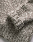 Men's The Match V-Neck Sweater in Sable Merino Slub