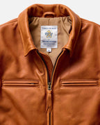 Men's The Moto Jacket in Whiskey Steerhide