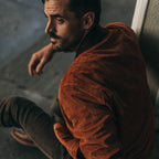 Men's The Bomber Jacket in Whiskey Suede