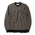 Men's The Everett Sweater in Black Birdseye