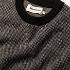 Men's The Everett Sweater in Black Birdseye