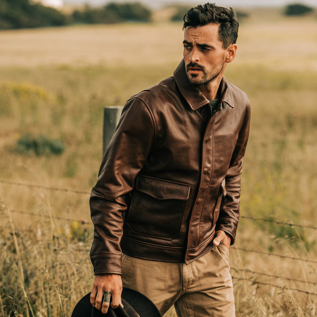 Men's The Hangar Jacket in Espresso