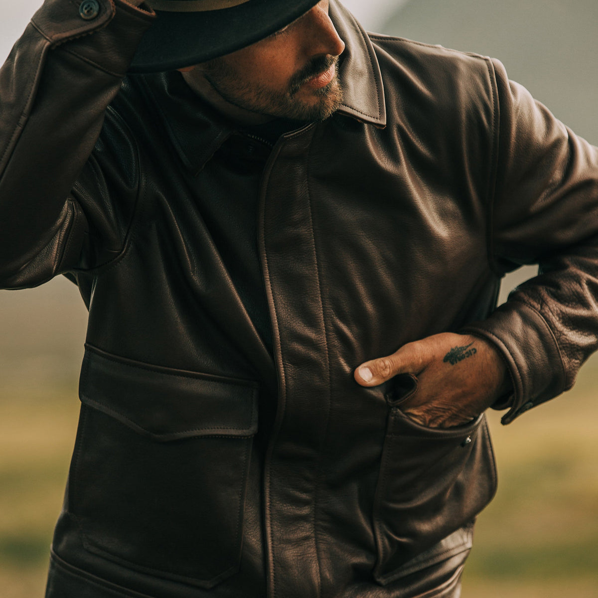 Men's The Hangar Jacket in Espresso