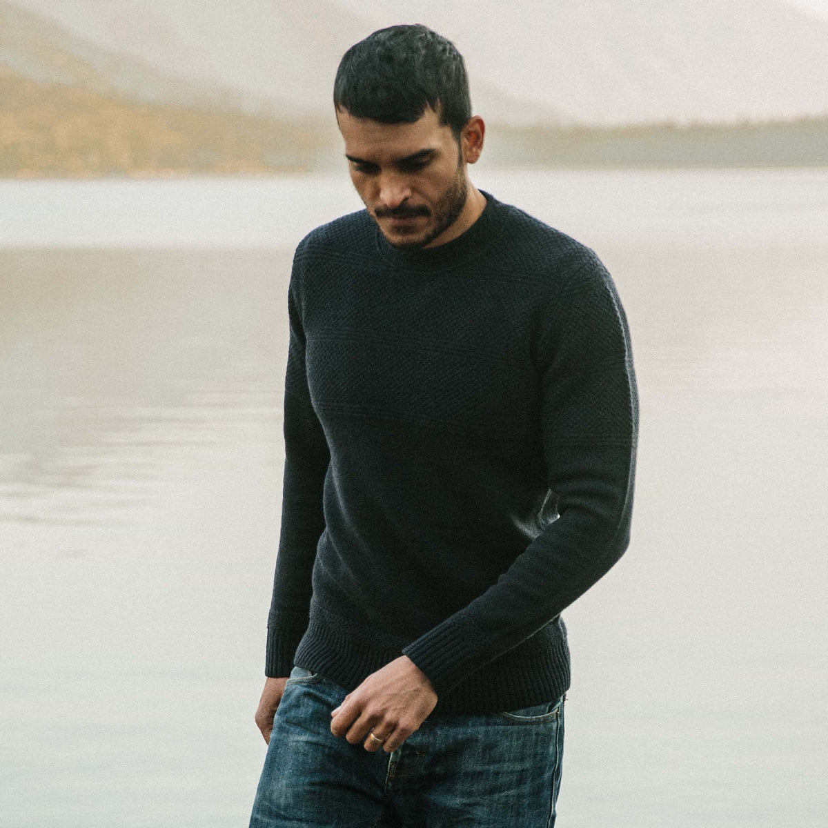 Men's The Ventana Sweater in Navy