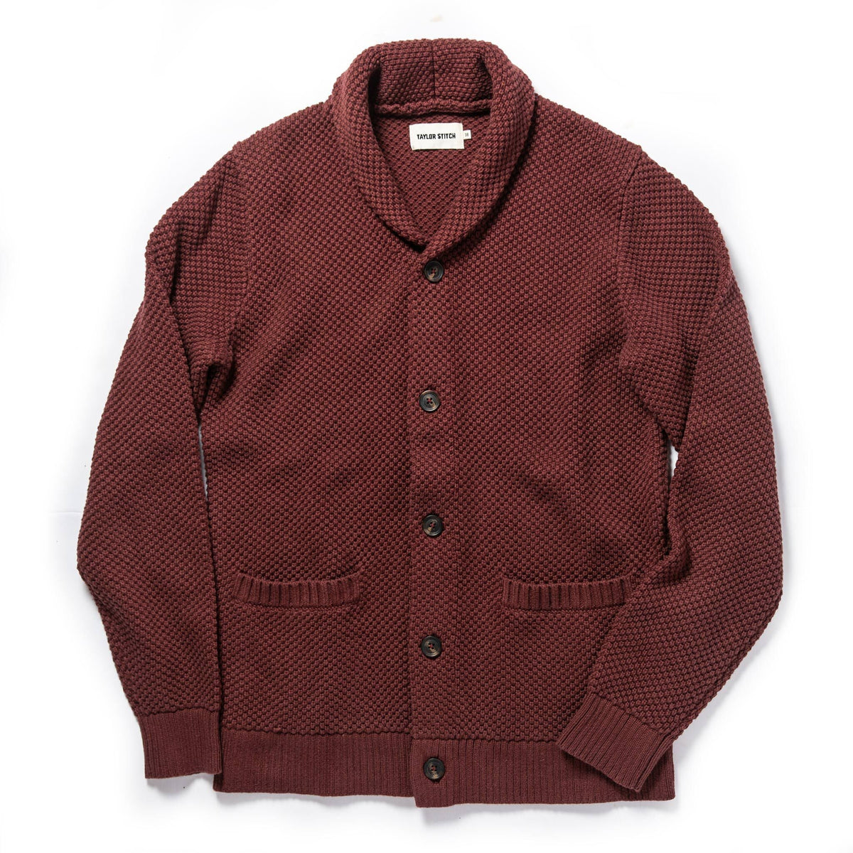 Men's The Crawford Sweater in Burgundy