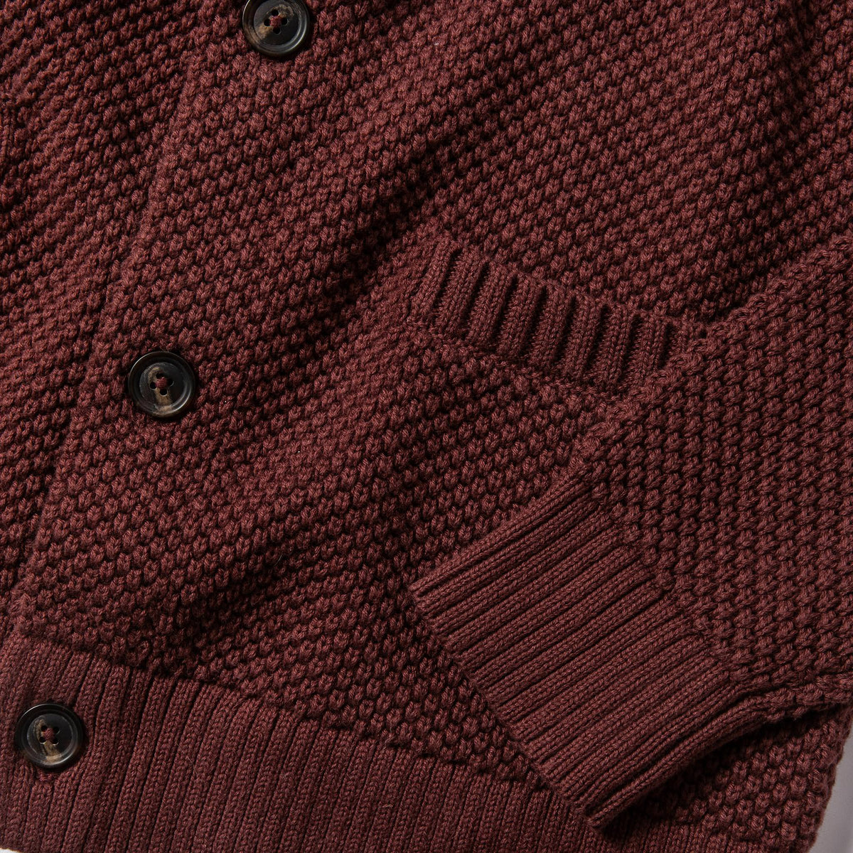 Men's The Crawford Sweater in Burgundy