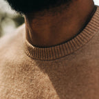 Men's The Double Knit Sweater in British Khaki