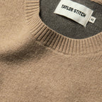 Men's The Double Knit Sweater in British Khaki