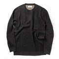 Men's The Double Knit Sweater in Charcoal