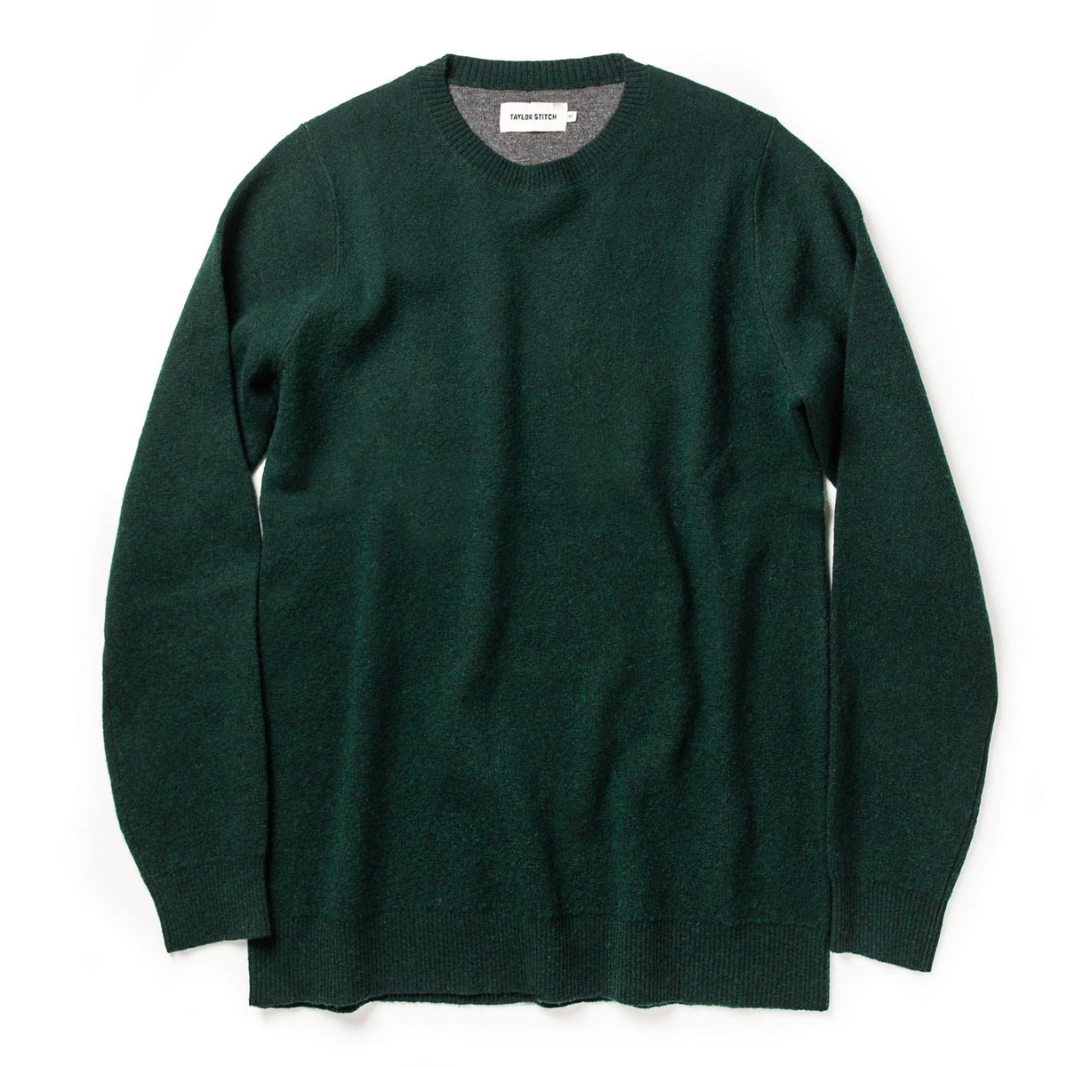 Men's The Double Knit Sweater in Forest